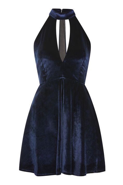 Velvet Dress Blue, Navy Blue Velvet Dress, Navy Velvet Dress, Navy Short Dress, Navy Blue Short Dress, Low V Neck Dress, High Neckline Dress, Dresses Navy Blue, Velvet Dress Short