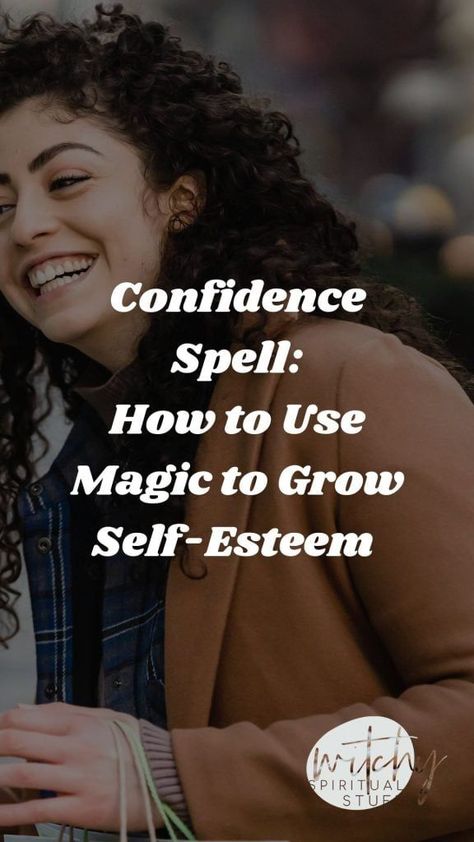 Spells For Self Love And Confidence, Spell For Self Confidence, Spell For Confidence, Spells For Confidence, Confidence Magick, Self Confidence Spell, Confidence Spell, Double Negative, Confident Person