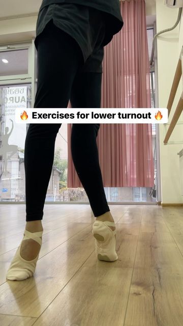 Aliona Lebedeva ☻ on Instagram: "Exercises for lower turnout 🔥🥰 Soft shoes @merletdance #workout #balletworkout #ballet #balletclass #balletworld" Turnout Exercises Ballet, Turnout Exercises, Ballet Workout, Ballet Class, Waist Workout, Soft Shoes, Lower Leg, Ballet Dancers, Dancing