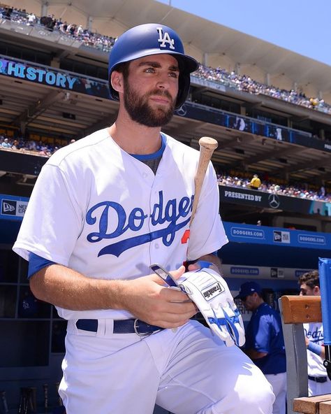 Chris Taylor Dodgers, Low Angeles, Superbowl Champs, Famous Baseball Players, Hot Baseball Players, Dodger Baseball, Chris Taylor, Dodgers Girl, Corey Seager