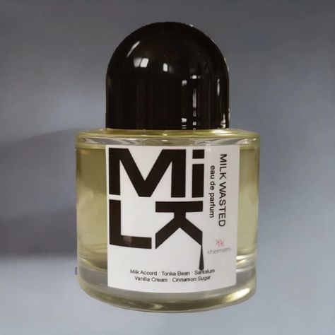 Milk Wasted Perfume - kheimistrii Cashmere Perfume, Milk Candy, Fragrances Perfume Woman, Perfume Collection Fragrance, Perfume Packaging, Perfume Scents, Fresh Milk, Essential Oil Fragrance, Vanilla Cream