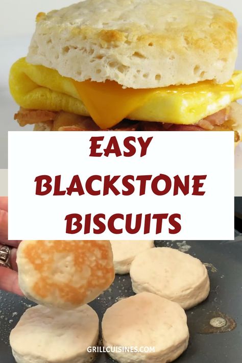 Canned Biscuits on Blackstone is an easy way to cook biscuits. They come out golden brown and a crispy texture. Easy and delicious biscuits. Making breakfast just got easier. #blackstonerecipes #blackstonebiscuits #BreakfastBiscuitRecipe#GrillBreakfast#CampingBreakfast#OutdoorGriddleRecipes#GriddleCookingRecipes#GrillingRecipes Biscuits On Blackstone Griddle, Biscuits On The Blackstone, Cooking Biscuits On Blackstone, Blackstone Biscuits, Breakfast Biscuit Recipe, Grill Breakfast, Butter Recipes Homemade, Pillsbury Biscuits, Breakfast Biscuits