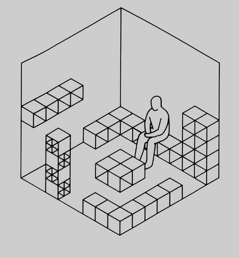 MacGuffin | A Life in Cubes Cubic Furniture, Macguffin Magazine, Modular Construction, Small Space Design, Lobby Design, Cube Design, Modular Design, Data Visualization, Exhibition Design