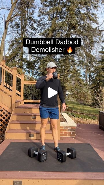 Todd VanKerkhoff on Instagram: "Full Body Blast 💥 Crush 3 rounds of this dumbbell circuit! Full-body workouts like this 3 times per week, plus three 30min sessions of a form of cardio that you enjoy, is a sure recipe for success. (Adjust reps as needed - this is what worked well for me.) #fullbodyworkout #dumbbellworkout #circuittraining #homefitness #homeworkout #dadbod #fitdad #movementismedicine" Full Body Blast, Recipe For Success, Circuit Workout, Circuit Training, Dad Bod, Dumbbell Workout, Full Body Workout, Full Body, At Home Workouts