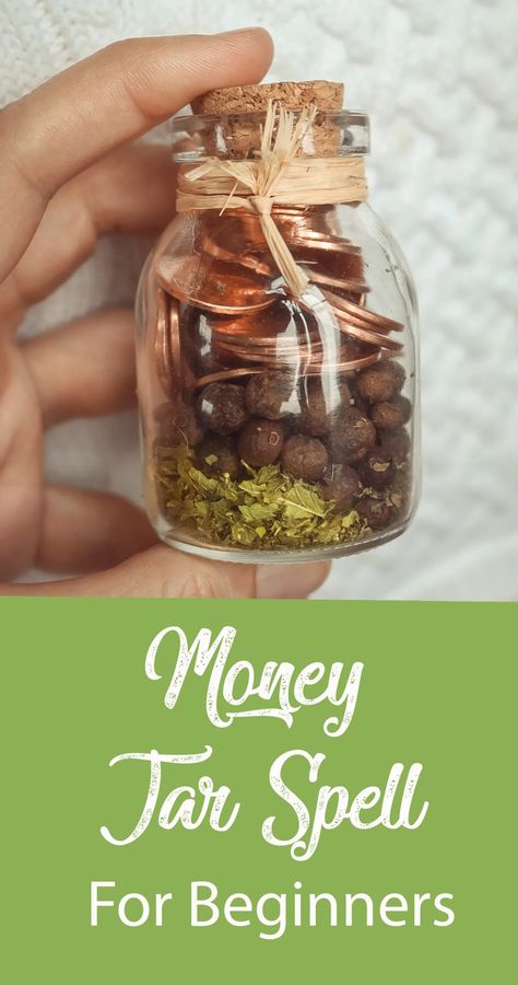 Money Jar Spell for Beginners - Moody Moons Spell For Beginners, Money Jar Spell, Spring Equinox Ritual, Real Witchcraft, Witches Jar, Spells That Actually Work, Dark Psychology, Manifestation Spells, Beginner Witch