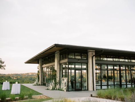 The Ten Best Austin Wedding Venues | Lucy Struve Wedding Venue Large Windows, Glass Building Wedding Reception, Wedding Venue Austin Texas, Central Texas Wedding Venues, Wedding Venue Exterior Design, Barr Mansion Austin, Dallas Texas Wedding Venues, Small Texas Wedding Venues, Modern Wedding Venue Exterior