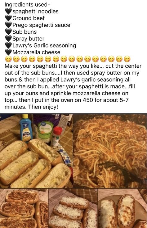 Spaghetti Boats, Sub Recipes, Baked Dinner, Fire Food, Cheap Dinner Recipes, Family Cooking, Easy Cooking Recipes, Fun Baking Recipes, Recipes From Heaven