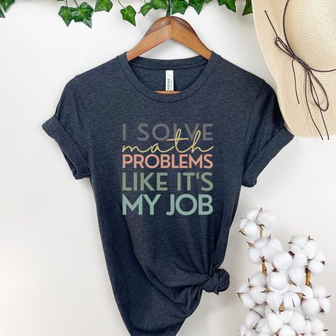 Math teacher shirts