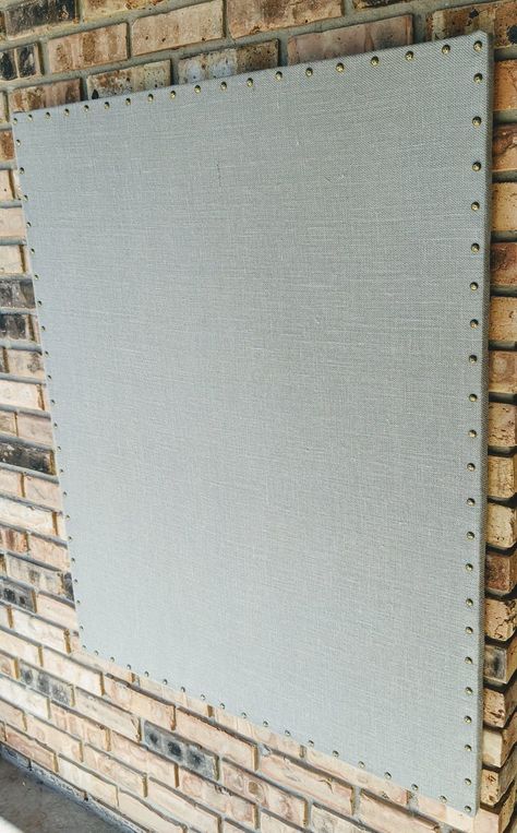 EXTRA LARGE 36 x 48 Magnetic Designer Vision | Etsy Designer Vision Board, Kitchen Command Center, Command Center Kitchen, Galvanized Sheet Metal, Display Kitchen, Picture Wire, Command Center, Burlap Fabric, Photo Boards