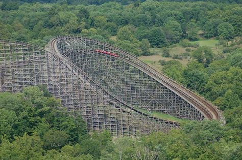 Son of Beast at Kings Island Ohio Kings Island Ohio, Water Park Rides, Kings Island, Roller Coasters, Amusement Parks, Theme Parks, Amusement Park, Roller Coaster, Water Park