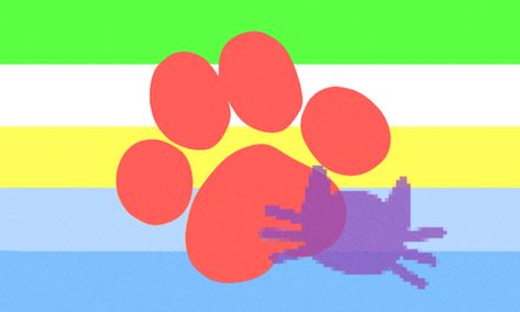 Pupgender Flag, Pup Gender, Cat Flag, Gender Flags, Gotta Catch Them All, Made By Me, Flag, Puppies, Things To Come