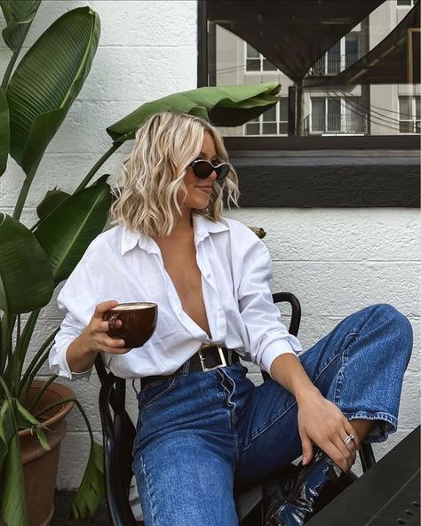 Chandler DeHart on Instagram: "Monday classics☕️ last pic is me every time I have hot coffee with no lid 😅 https://liketk.it/3QUMq" Chandler Dehart, Cold Outfit, Beige Trench Coat, College Outfits, New Wardrobe, Outfits Ideas, Hot Coffee, Hair Inspo, Denim Skirt