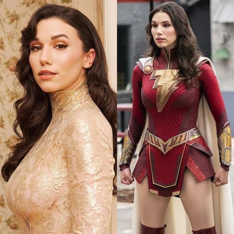 Heroic Hollywood on Instagram: "#Shazam star @SmoreGrace and director @PonySmasher want to do a #MaryMarvel spin-off series, focusing on Mary balancing the life of a college student and superhero! ⚡️ Would you watch this?👇" Life Of A College Student, Marvel Actress, Elizabeth Olsen Photoshoot, Grace Fulton, Mary Marvel, Sci Fi Girl, Female Superhero, Hero Girl, Marvel Women