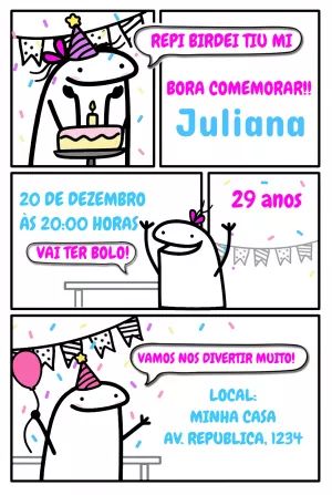 Flork Bento, Comics, Memes, Birthday