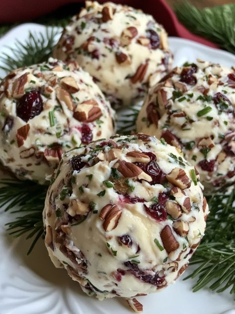 health meal, low carbs meals, keto meal Cranberry Pecan Goat Cheese Truffles, Elegant Appetizers, Goat Cheese Truffles, Cheese Ball Recipes, Cheese Truffles, Crunchy Pecans, Creamy Goat Cheese, Easy Family Recipes, Truffles Recipe