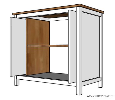 DIY Pocket Door Cabinet Cabinet Door That Slides In, Flipper Doors Cabinets Diy, Cabinet Pocket Doors Diy, Pocket Door Slide Cabinet, Slide In Cabinet Doors, Diy Sliding Cupboard Doors, Diy Pocket Cabinet Doors, Diy Pocket Door Cabinet, Pocket Doors Cabinet