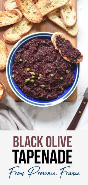 Black Olive Tapenade Recipe, Black Olives Recipes, Black Olive Tapenade, Olive Tapenade Recipe, Olive Snack, Tapenade Recipe, Olive Dishes, Olive Recipes, Candy Recipe