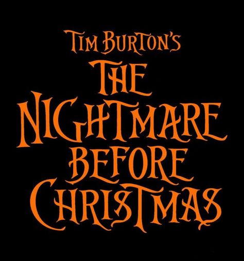 Nightmare Before Christmas Book, Logo Tim, Nightmare Before Christmas Pictures, Nightmare Before Christmas Movie, Halloween Logo, Nightmare Before Christmas Wallpaper, Tim Burton Films, Nightmare Before Christmas Halloween, Lucky 13