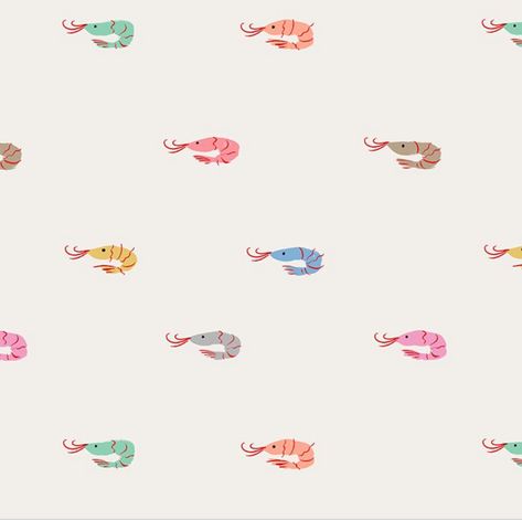 Emily Isabella, Conversational Prints, Shrimp Cocktail, Print Inspiration, Pattern Play, Art And Illustration, Pretty Prints, Pretty Patterns, Pattern Illustration