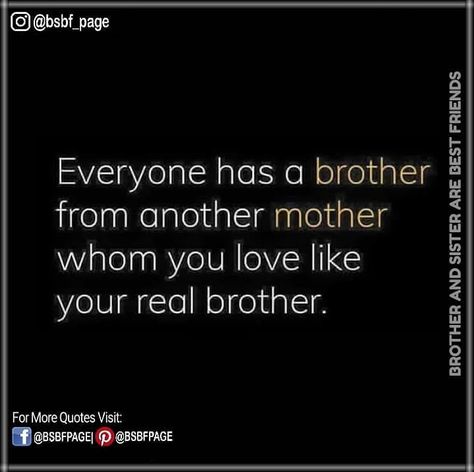 Tag-mention-share with your Brother and Sister 💙💚💛🧡💜👍#siblings Boy Best Friend Quotes, Sibling Things, Best Brother Quotes, Brother And Sister Quotes, Brother Sister Quotes Funny, Bro Quotes, I Love You Brother, Brother Ideas, Brother Sister Love Quotes