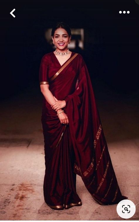 Mysore Silk Saree Bride, Blouse Designs Latest Bridal Silk, Blouse Designs Mysore Silk Saree, Styling Mysore Silk Saree, Recent Saree Trends, Diwali Look For Women Indian Saree, Blouse For Silk Saree Design, Mysore Saree Blouse Designs, Mysore Silk Blouse Designs Latest