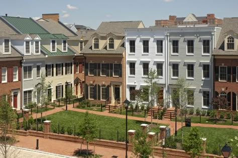 Housing Development, Neighborhood Design, Suburban Townhouse, Public Housing, Town Design, Urban Neighborhood Aesthetic, Urban Neighborhood, Urban Design Neighborhood Plan, Urban House Exterior