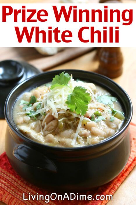 White Chili Recipe, Rotisserie Chicken Recipes Leftover, Chili Easy, Chili Cookoff, Chicken Chili Crockpot, Crockpot White Chicken Chili, White Bean Chili, Best Chili, White Chili