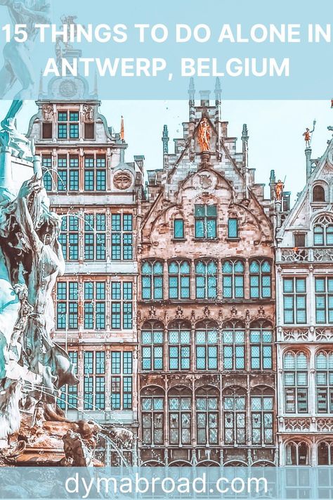 There are lots of incredible things to do alone in Antwerp. Solo travel in Antwerp can be a lot of fun because of these activities. Things To Do Alone, Belgium Travel, Old Port, Make New Friends, Bike Tour, Europe Travel Destinations, New Things To Learn, Travel Life, Europe Travel Tips