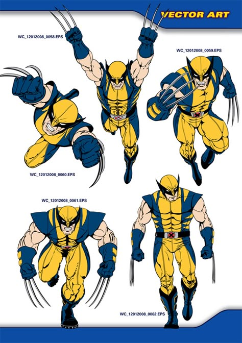 Wolverine Classic Style Guide by Dayle Chesler at Coroflot.com Wolverine Character, Wolverine Comic Art, Wolverine Artwork, Marvel Comics Vintage, Marvel Character Design, Wolverine Comic, Drawing Superheroes, Wolverine Art, Marvel Superheroes Art