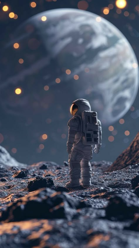 Nasa Space Pictures, Astronaut Standing, Exploration Art, Best Wallpaper Hd, Astronaut Wallpaper, Space Phone Wallpaper, Iphone Wallpaper Stills, Astronaut Art, Cool Pictures For Wallpaper