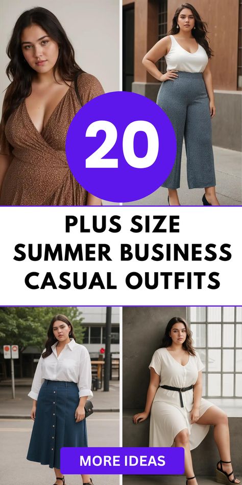 Plus Size Summer Outfits Summer Plus Size Business Casual Outfits, Business Casual Outfits For Women Summer Plus Size Work Clothes, Plus Size Summer Work Outfits The Office, Summer Office Attire Women Plus Size, Business Casual Outfits Warm Weather, Women’s Summer Fashion Plus Size, Plus Size Outfits Business, Women’s Business Attire Plus Size, Professional Outfits Women Plus Size