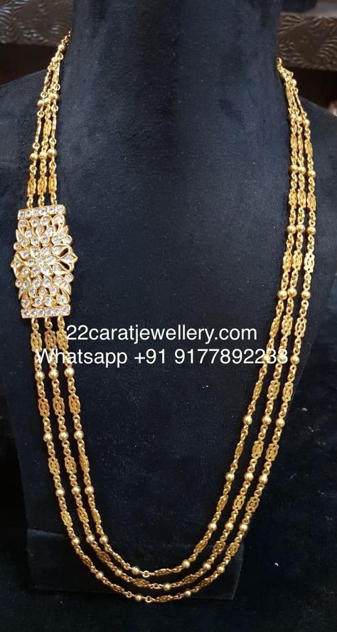 Chandra Haram, Haram Designs, Gold Pearl Jewelry, German Silver Jewelry, Gold Jewelry Simple Necklace, Gold Mangalsutra Designs, Gold Necklace Indian Bridal Jewelry, Antique Bridal Jewelry, Traditional Jewellery