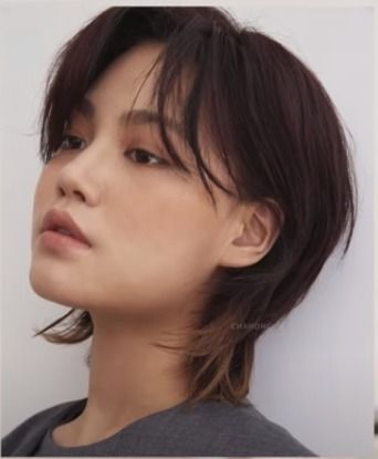 Androgynous Haircut, Short Hair Tomboy, Asian Haircut, Girls Short Haircuts, Really Short Hair, Asian Short Hair, Hair Inspiration Short, Wolf Cut, Shot Hair Styles