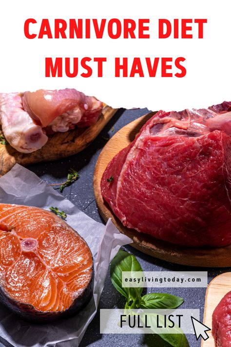 Unlock the secrets to mastering the carnivore diet with our essential guide! Discover nutrient-dense foods like organ meats and full-fat dairy, plus the must-have electrolytes for a smooth and successful transition. Boost your health and wellness by embracing this animal-based lifestyle today. Check out our comprehensive post to ensure you're equipped for success! #CarnivoreDiet #Carnivore Carnivore Diet Fats, Organ Meats, The Carnivore Diet, Low Carb Plan, Animal Based, Carnivore Diet, Diets For Beginners, Nutrient Dense Food, Ketogenic Diet Recipes