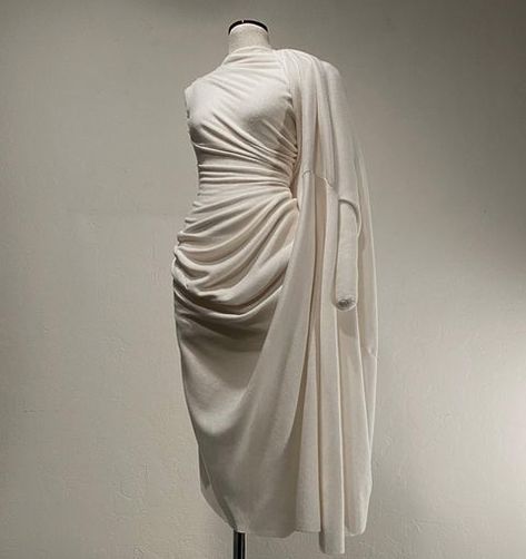 Rob Curry (@sfrobcurry) • Instagram photos and videos Cape Sketch, Draping Fashion Design, Half Cape, Draping Techniques, Jersey Fashion, Draping Fashion, Elegant Dresses For Women, Moon Glow, Draped Dress