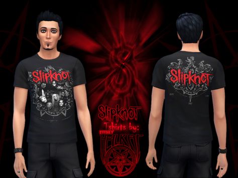 Mod Hair, Paul Gray, Metal Shirts, Sims Community, Hair Clothes, Slipknot, Designer Lingerie, Sims 4 Cc, Maxis Match