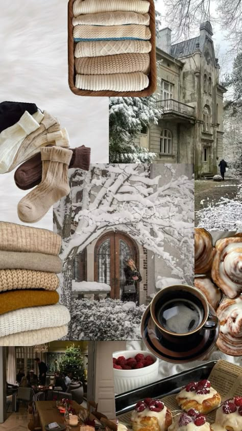 Winter Collage Wallpaper, Aesthetic Holiday Wallpaper, January Aesthetic, We Heart It Wallpaper, Collage Of Pictures, January Mood, Winter Moodboard, Aesthetic Collages, London Dreams