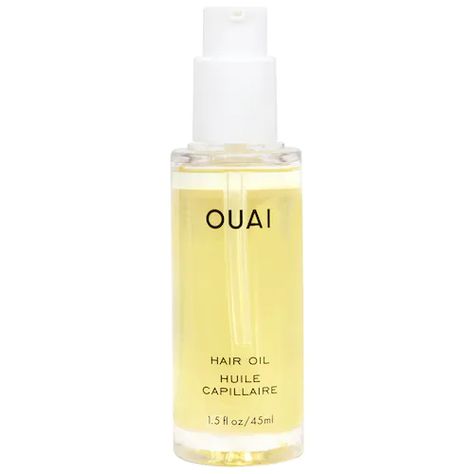 Hair Oil - OUAI | Sephora Ouai Hair Oil, Ouai Hair, Best Hair Oil, Frizz Free Hair, Coily Hair, Oil Treatments, Frizzy Hair, Moisturize Hair, Hair Routines