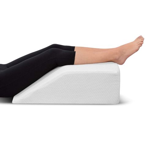 This $40 Leg Elevation Pillow Is Bringing Shoppers With Leg and Lower Body Pain 'Deep Relief' Leg Rest Pillow, Leg Support Pillow, Feet Pillow, Knee Pillow, Leg Pillow, Sciatica Pain Relief, Swollen Legs, Wedge Pillow, Leg Rest