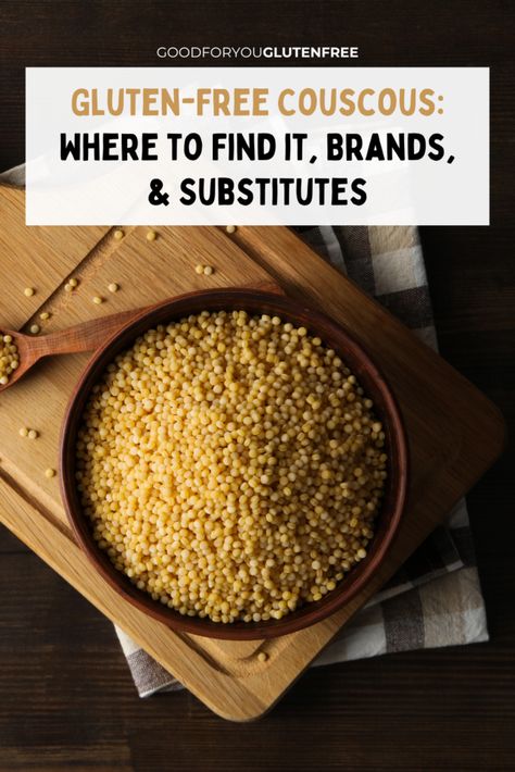 Get ready to learn all about gluten-free couscous brands, alternatives, and substitutes in this comprehensive guide to gluten-free couscous. Gluten Free Couscous Recipes, Gluten Free Couscous, Gf Sides, Gluten Free Orzo, Cauliflower Tabbouleh, Tasty Cauliflower, Gf Pasta, Gluten Free Substitutes, Couscous Salad Recipes