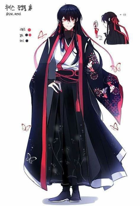 Ninja Outfit, Anime Kimono, Anime Boy Hair, Male Kimono, Kimono Design, Clothing Design Sketches, Dress Design Sketches, Anime Dress, Fashion Design Drawings