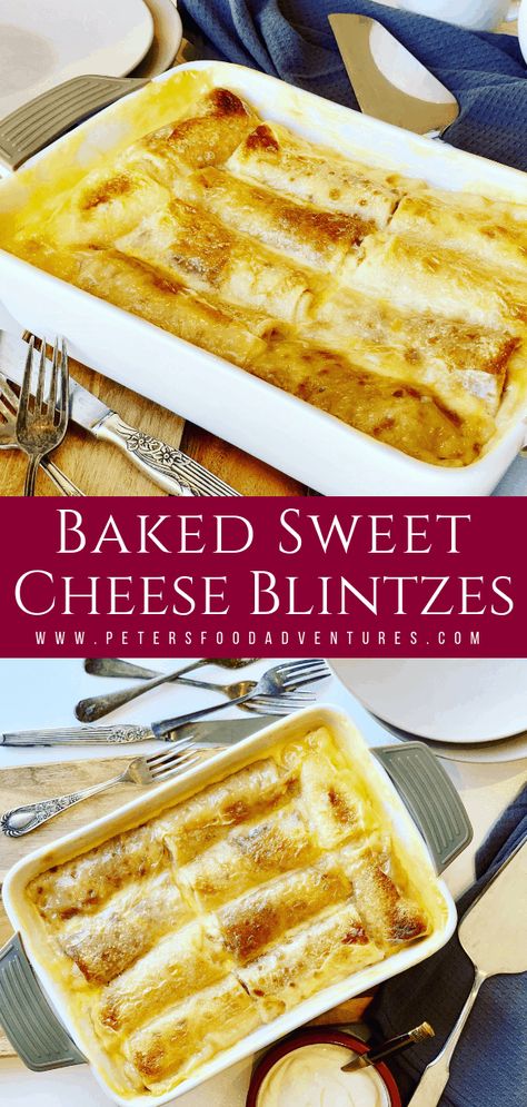 Tvorog Recipes, Blintz Casserole, Soviet Recipes, Jewish Food Traditional, Cheese Blintz, Farmers Cheese Recipes, Delicious Discoveries, Blintzes Recipe, Hannukah Recipes