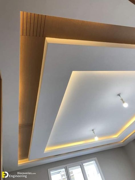 Modern Pop Design For Hall Simple, Modern Pop Design For Hall, Latest Pop Design For Bedroom, Cathedral Ceiling Living Room, Latest False Ceiling Designs, Pop False Ceiling, Pop Design For Hall, Drawing Room Ceiling Design, Luxury Ceiling Design