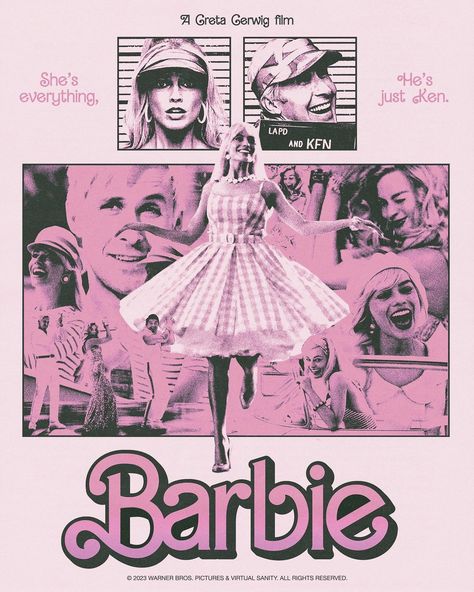 Barbie Poster, Aesthetic Barbie, 2023 Barbie, Barbie 2023, Charmmy Kitty, Movie Poster Wall, Better Late Than Never, Movie Posters Design, Poster Room