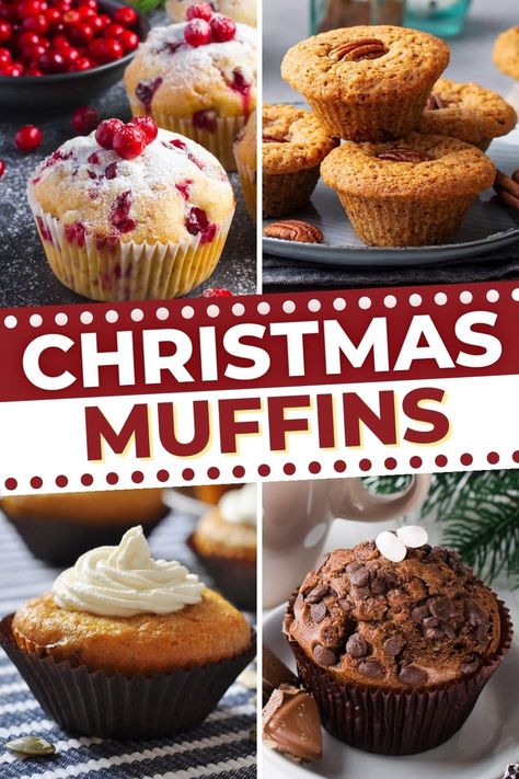 Celebrate your holiday with these Christmas muffins after Santa's visit! From hot chocolate muffins to bacon maple to gingerbread, the whole family will love these festive treats. Christmas Muffins Decoration, Hot Chocolate Muffins, Nut Breads, Blackberry Dumplings, Muffin Ideas, Muffins Decoration, Chocolate Chip Recipe, Christmas Muffins, Chip Recipe