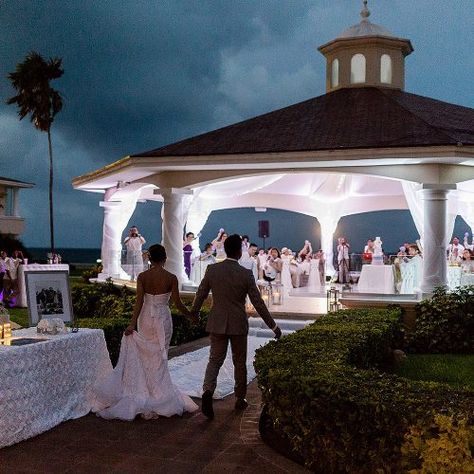 Dean Sanderson Weddings | Kelly and Oswald's Wedding at Moon Palace Cancun Moon Palace Cancun Wedding, Wedding Vowels, Moon Palace Cancun, Gazebo Decorations, Vowel Renewal, Moon Palace, Palace Wedding, Riviera Maya Weddings, Wedding Destinations