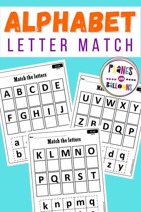 Preschool Letter Matching Printables, Preschool Upper And Lower Case Matching, Abc Matching Worksheets, Matching Upper And Lowercase Letters, Uppercase Lowercase Matching Worksheet, Upper Case Alphabet Printables, Upper Case Lower Case Matching, Abc Practice Preschool, Uppercase Lowercase Alphabet Matching Printable Free