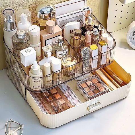 Makeup drawer organization