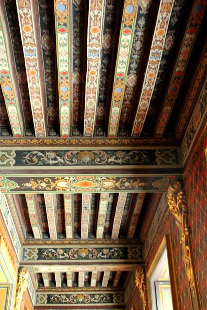 chateau de cheverny interior images | Recent Photos The Commons Getty Collection Galleries World Map App ... Decorated Ceiling, Painted Ceiling Beams, Painted Beams, Ceiling Art, Casa Country, Ceiling Treatments, Living Modern, Chateau France, Loire Valley