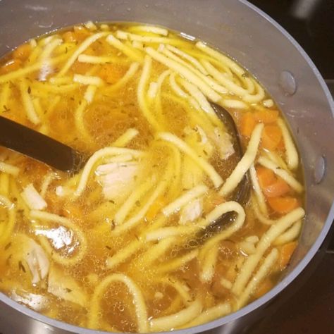 Spaetzle and Chicken Soup Recipe | Allrecipes Chicken Spaetzle Soup, Spaetzle Recipe, Cozy Soup, Chicken Soup Recipe, Homemade Noodles, German Recipes, Chicken Noodle Soup Homemade, Chicken Soup Recipes, Frozen Chicken